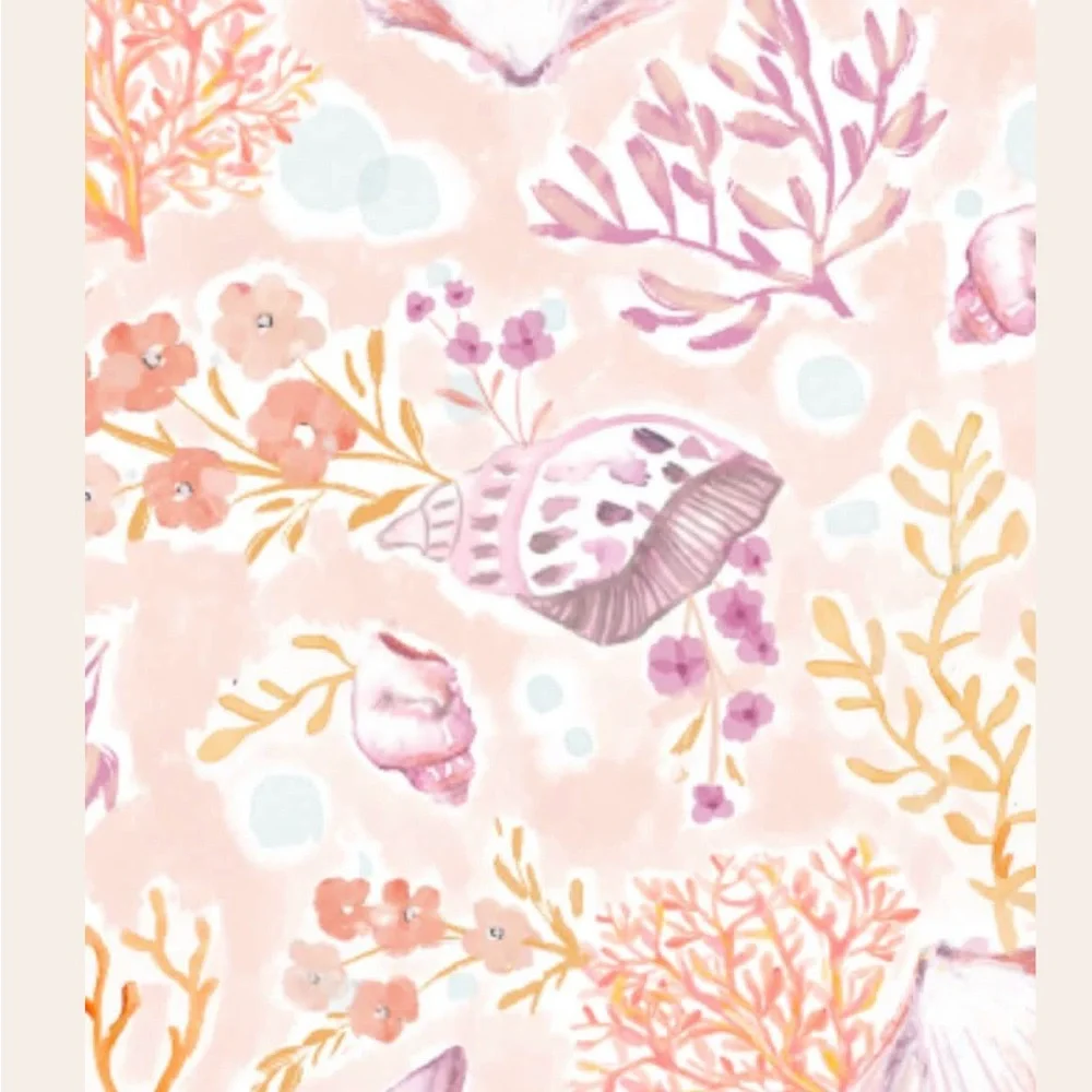 🪸🧲18-24M Magnetic Me coral floral RightFit™ parent favorite footie New With Tags